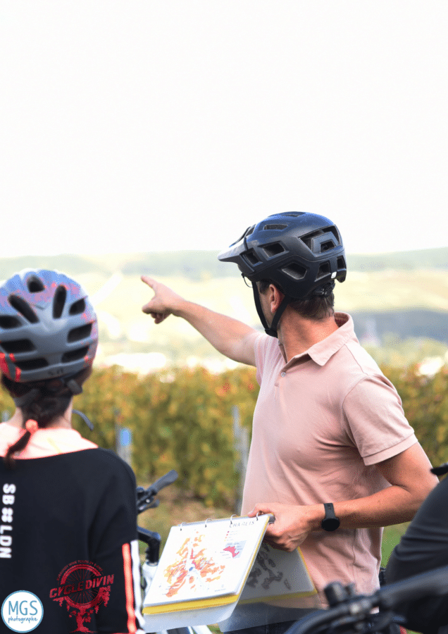 Explication dans les vignobles avec GREG