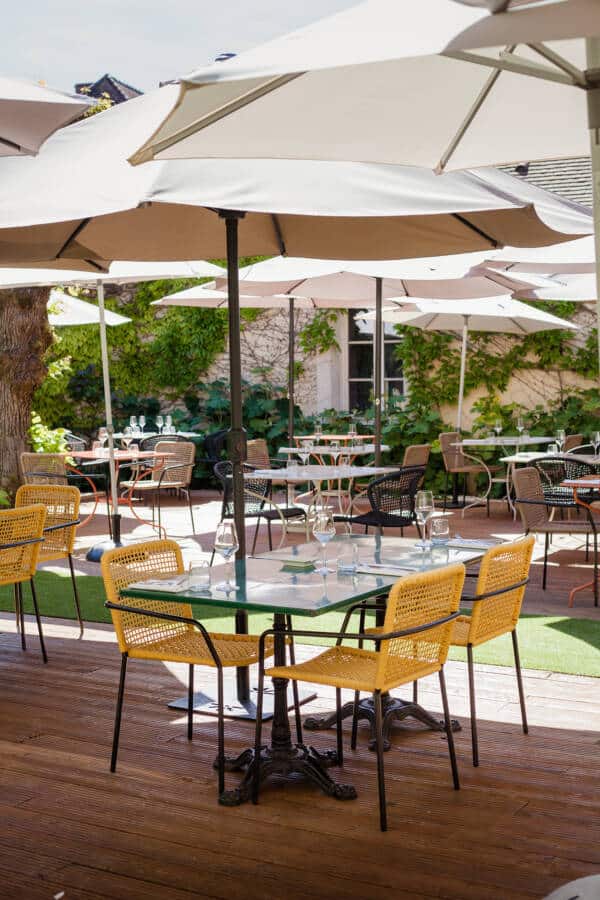 terrasse bistrot des grands crus