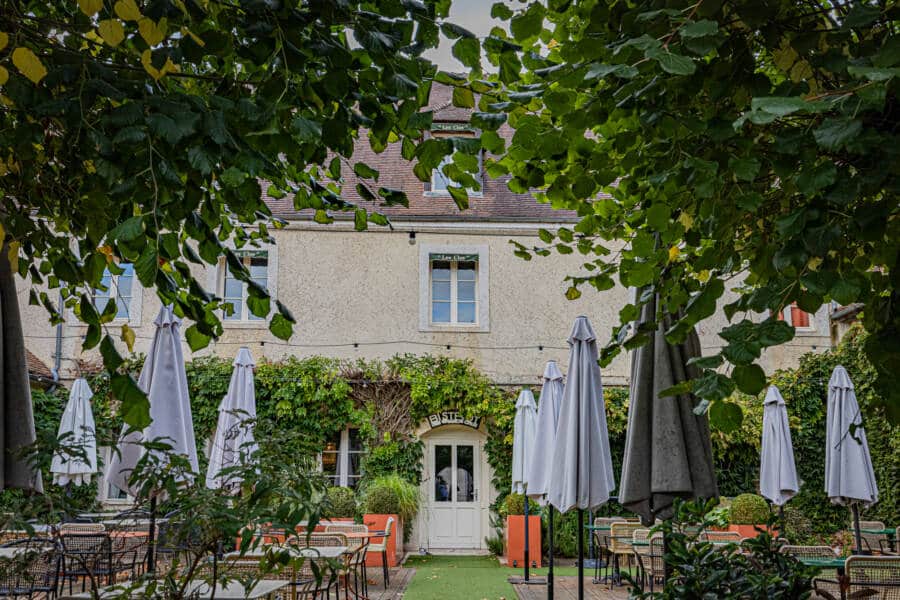 terrasse Bistrot des grands crus