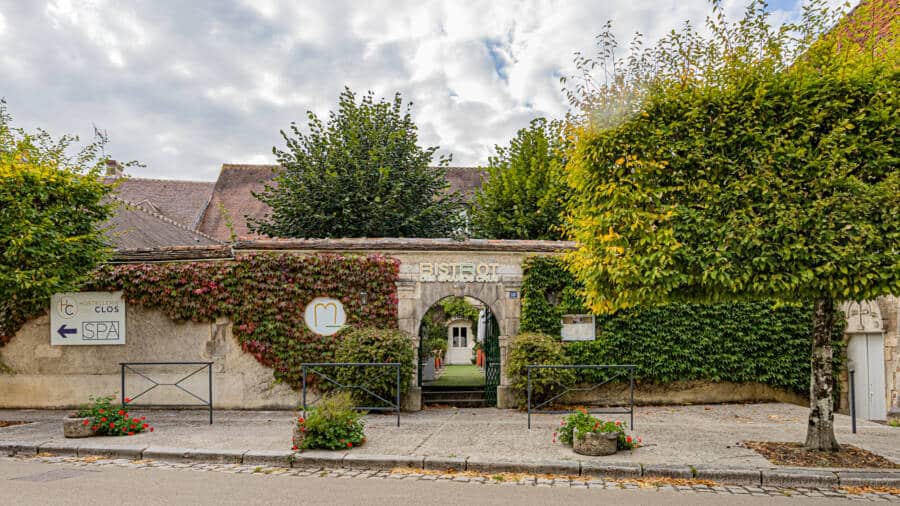 Façade sur rue Bistrot des grands crus