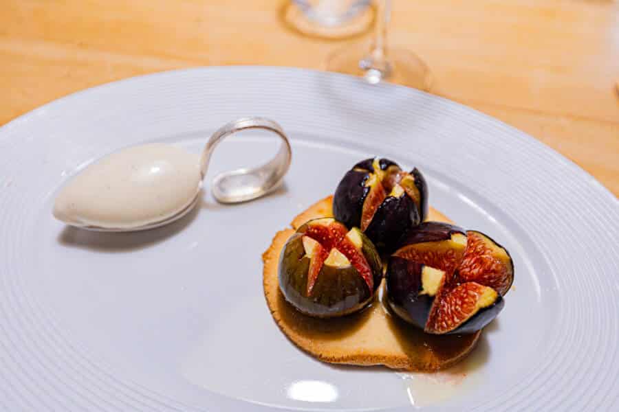 Tarte aux figues Bistrot des grands crus